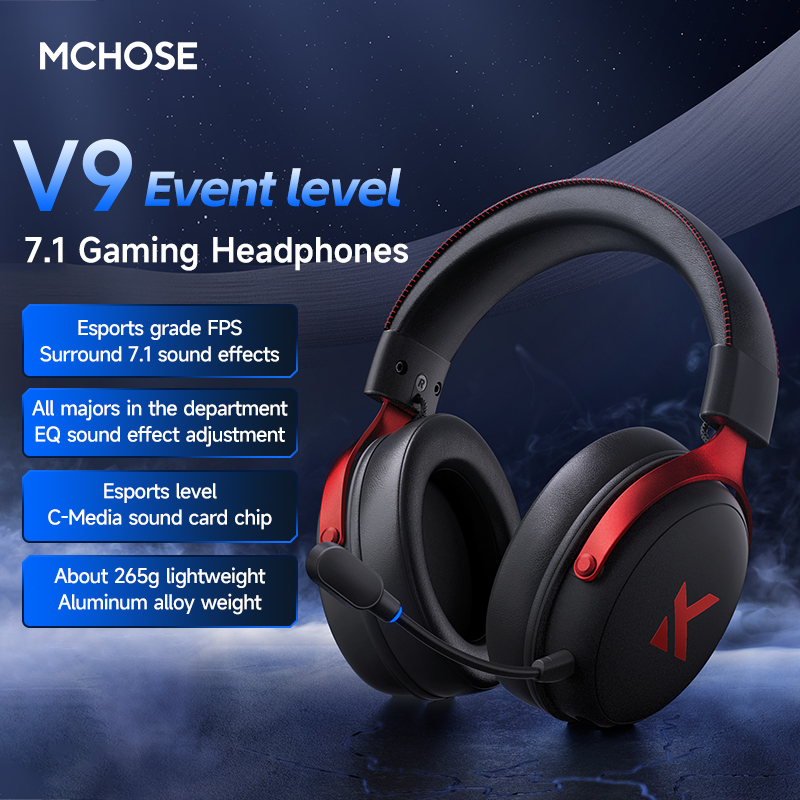 Gaming Accessories Headset - MCHOSE V9 Pro Headset with Microphone