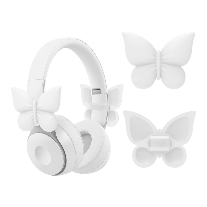  2Pcs Silicone Bowknot Earbuds - مراجعة Gaming Accessories Headset وسعره