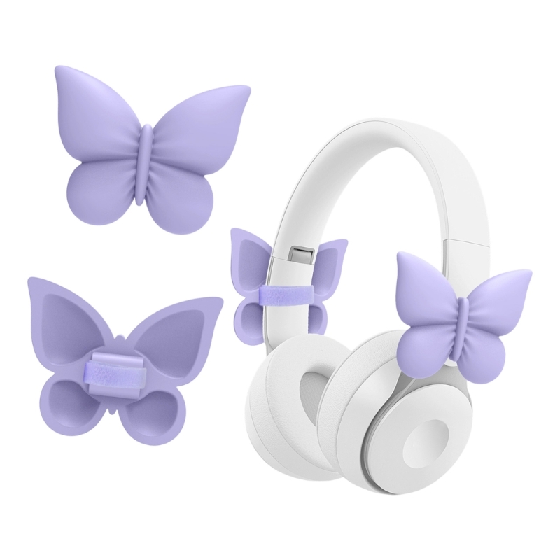  2Pcs Silicone Bowknot Earbuds - مراجعة Gaming Accessories Headset وسعره