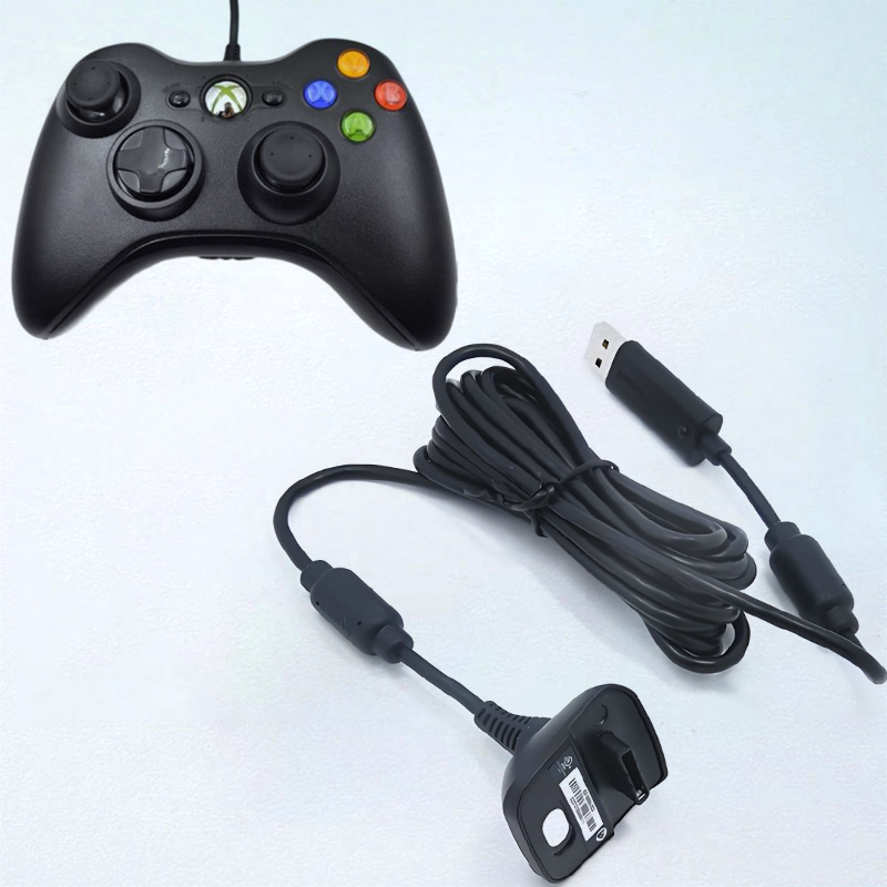 1PC 1.5m USB Charging Cable fo - مراجعة Gaming Setup Accessories Xbox وسعره