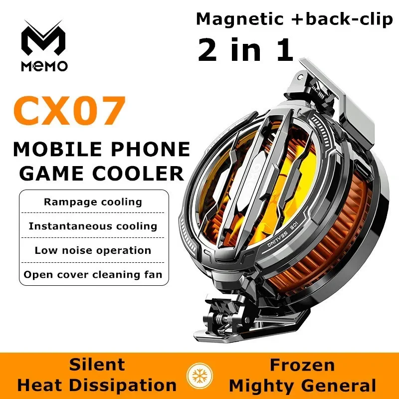 MEMO CX07 Mobile Phone Cooler  - مراجعة Gaming Accessories For Your Phone وسعره