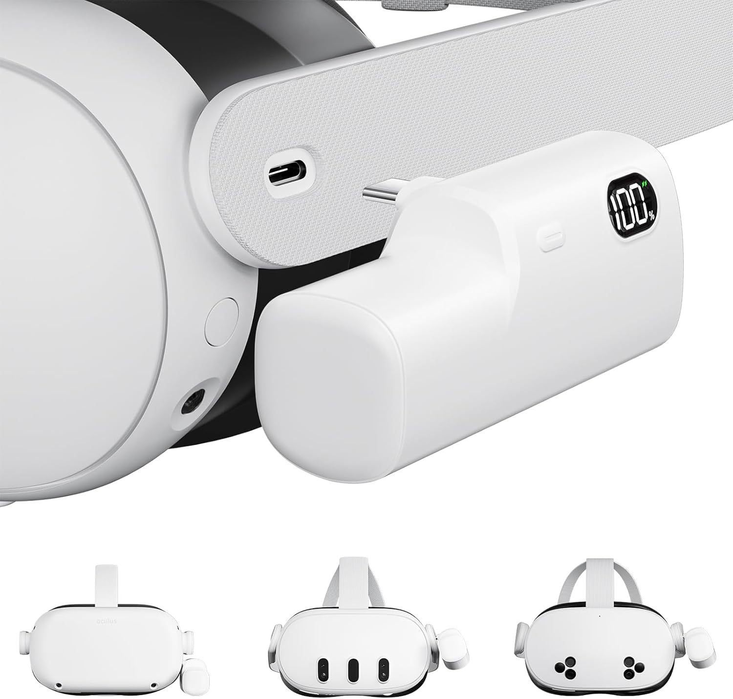 Battery Pack for Meta Quest 3/ - مراجعة Gaming Accessories Headset وسعره