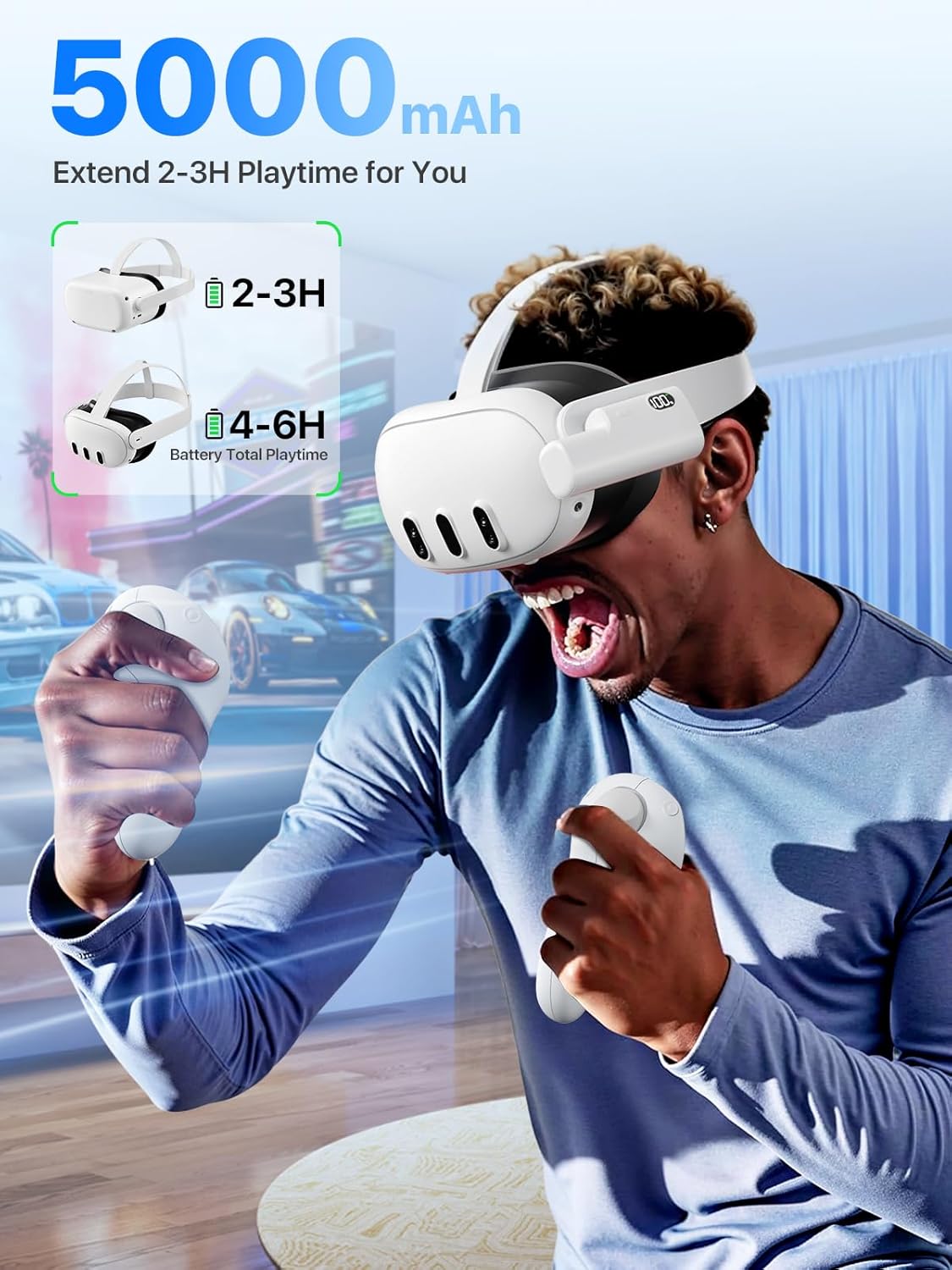 Battery Pack for Meta Quest 3/ - مراجعة Gaming Accessories Headset وسعره