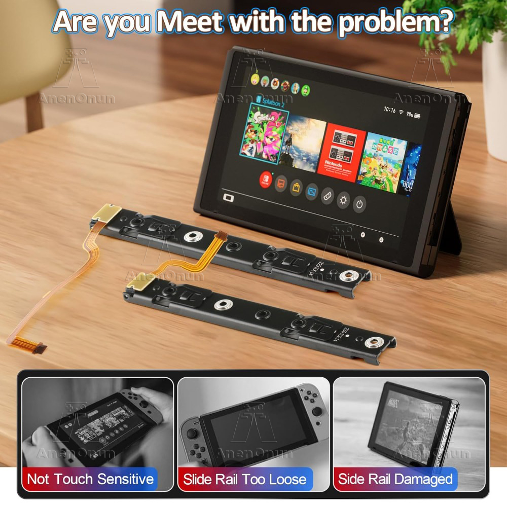 Console Slide Rail for Switch  - مراجعة Japanese Gaming Accessories وسعره