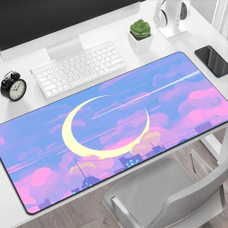 Pc Mouse Pad Gaming Pink Moon  - مراجعة Gaming Accessories Pc Setup وسعره