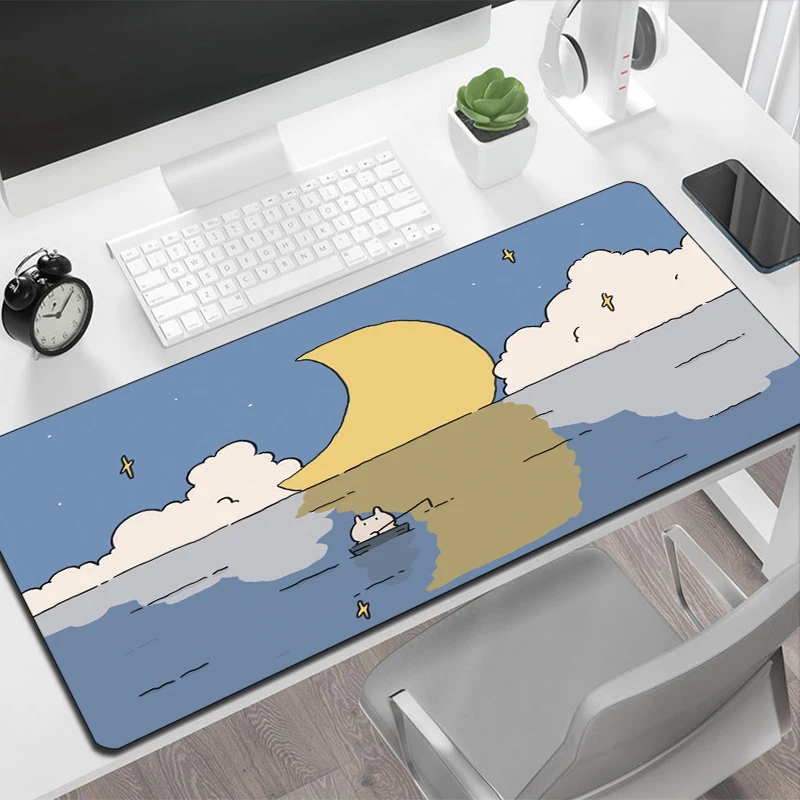 Pc Mouse Pad Gaming Pink Moon  - مراجعة Gaming Accessories Pc Setup وسعره