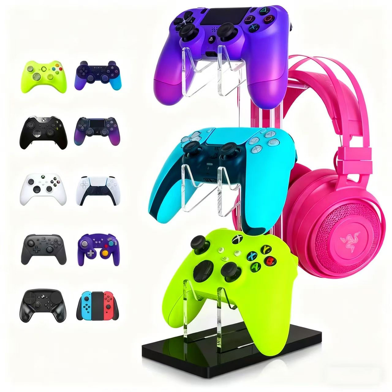 Universal 2/3 Tier Controller  - مراجعة Gaming Accessories Headset وسعره