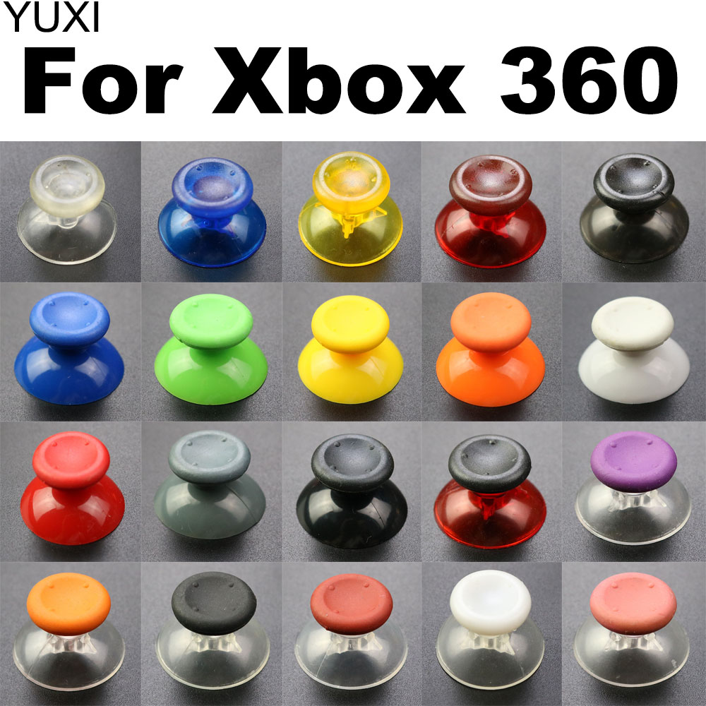 2Pcs For Xbox 360 3D Analog Jo - مراجعة Gaming Setup Accessories Xbox وسعره