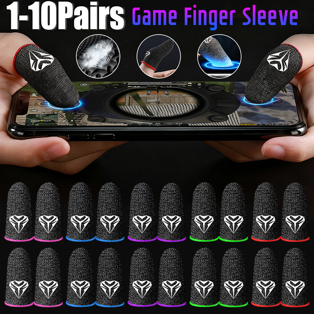 Mobile Game Fingertip Gloves F - مراجعة Gaming Accessories For Your Phone وسعره