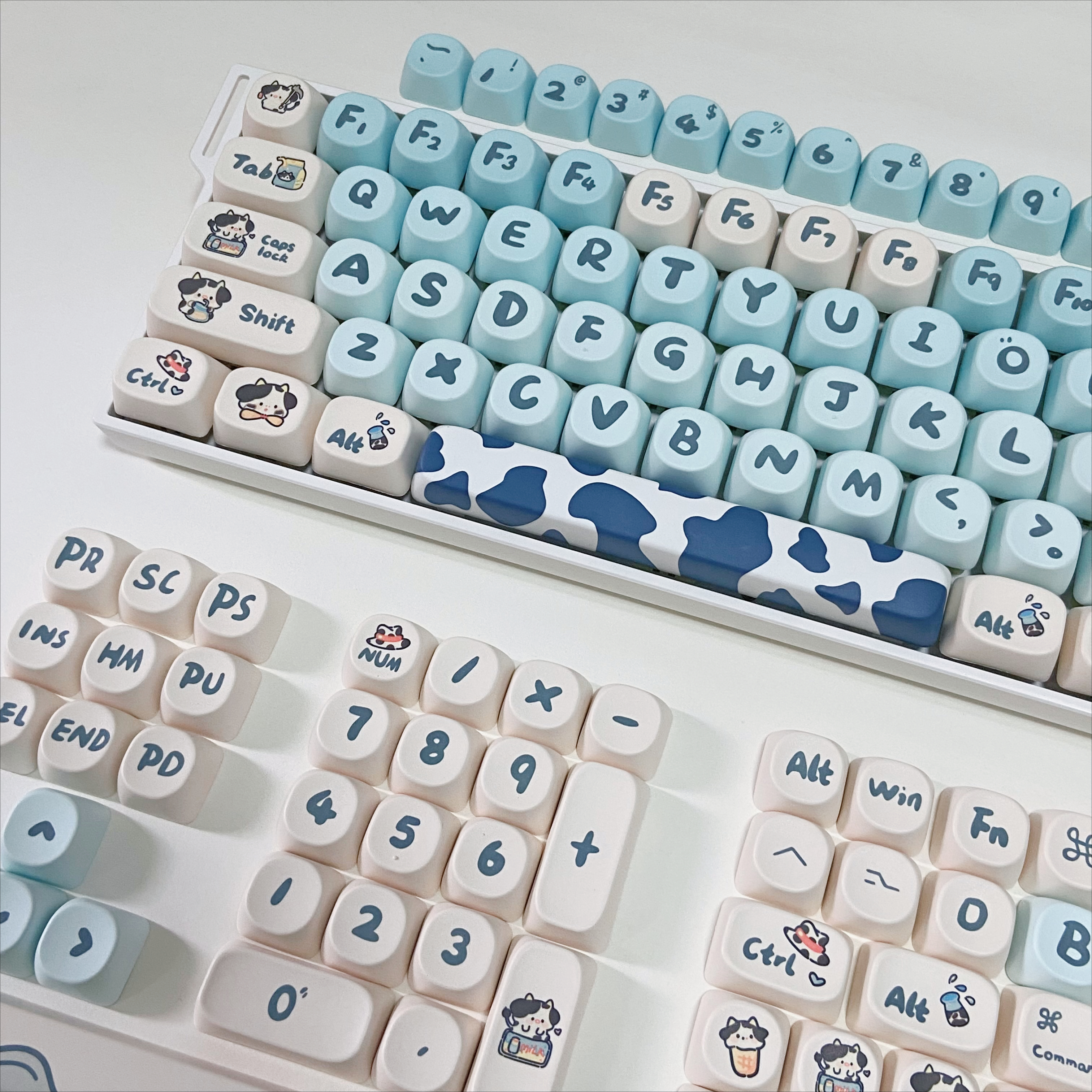 Blue Cow Keycaps for Mechanica - مراجعة Gaming Home Accessories وسعره