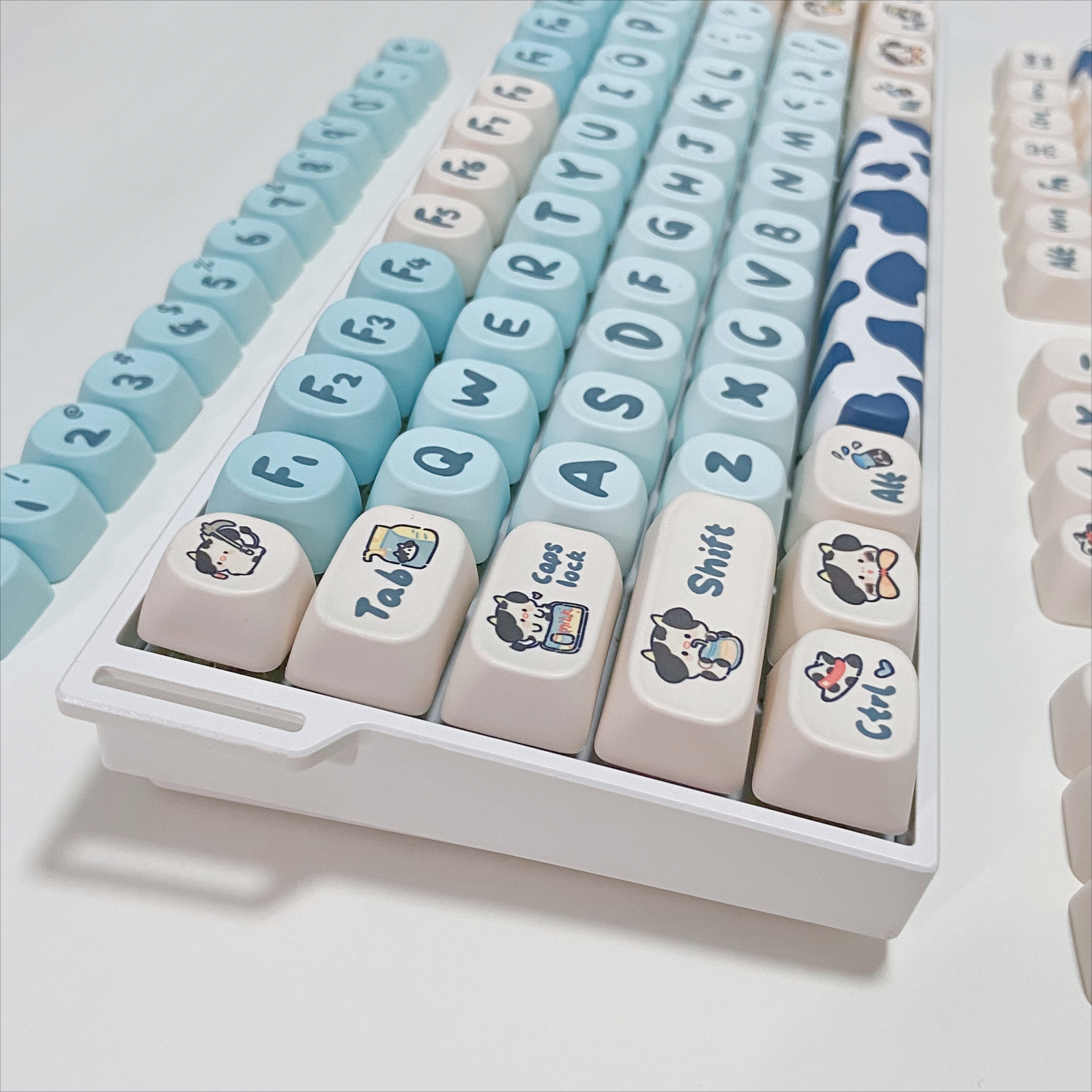 Blue Cow Keycaps for Mechanica - مراجعة Gaming Home Accessories وسعره