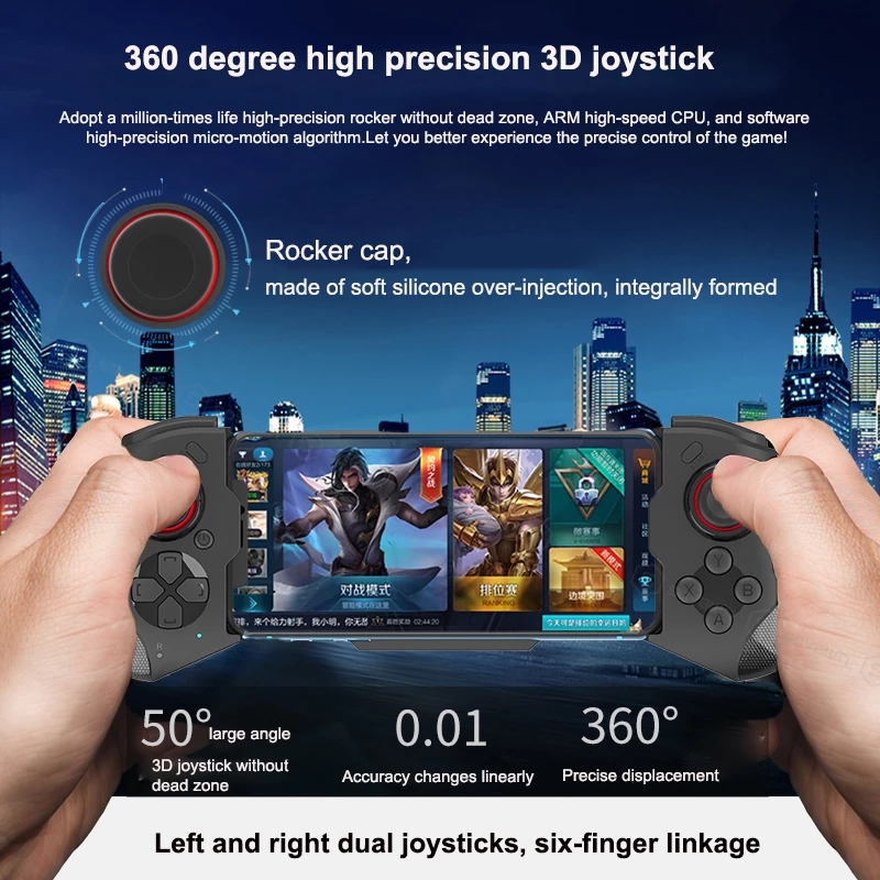 Cell Phone Gamepad Joystick Fo - مراجعة Gaming Accessories For Your Phone وسعره