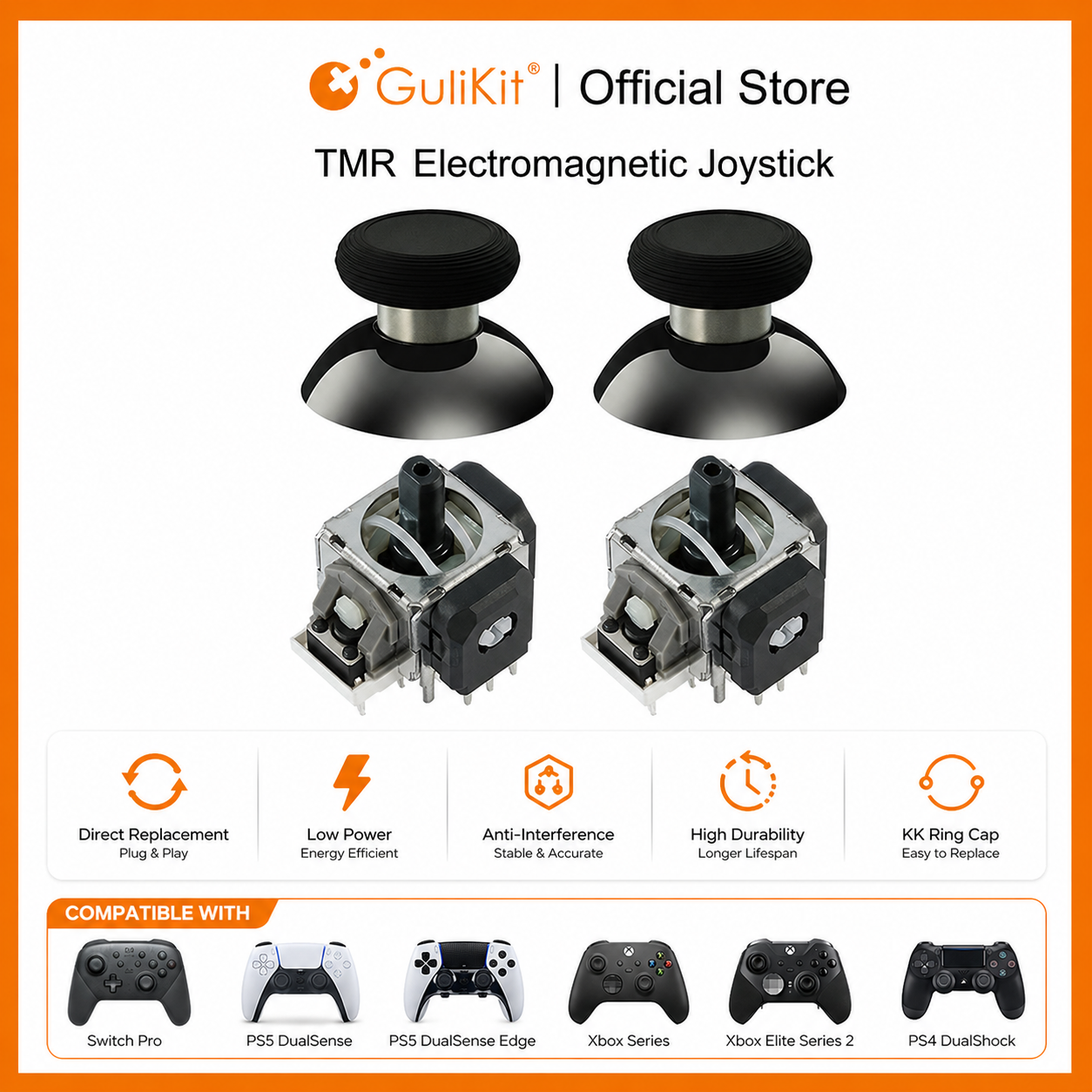 GuliKit TMR Joystick with Stic - مراجعة Gaming Setup Accessories Xbox وسعره