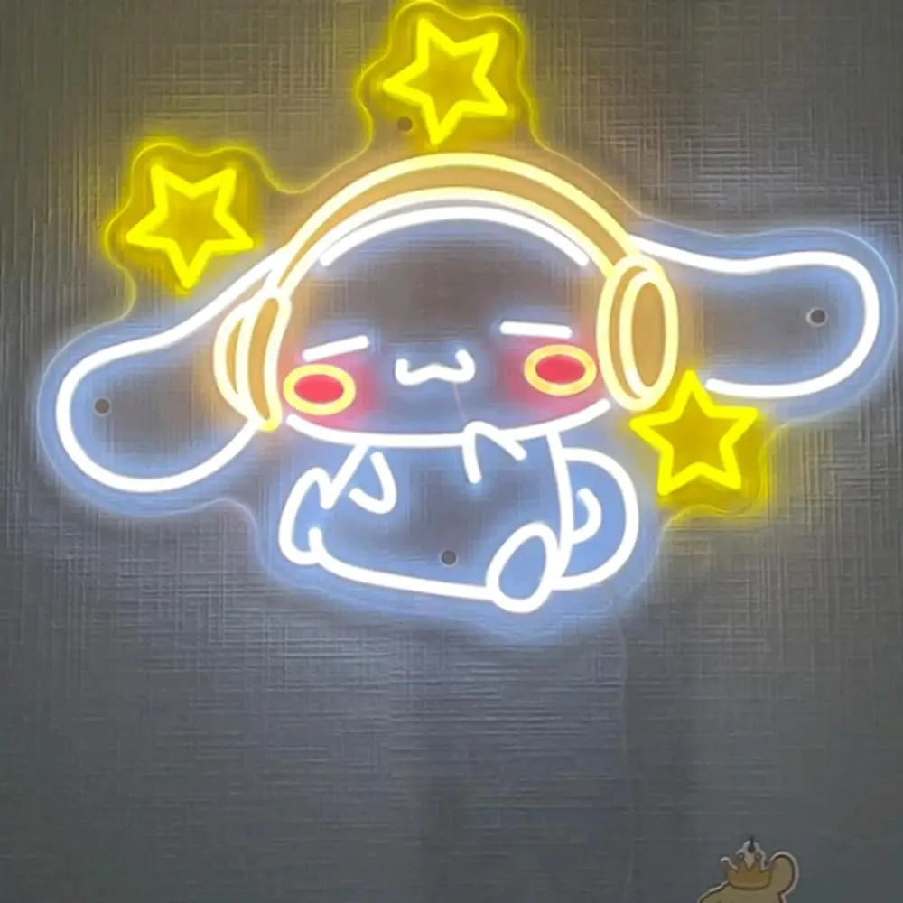 Cinnamoroll Headphones Neon Si - مراجعة Gaming Accessories Decor وسعره