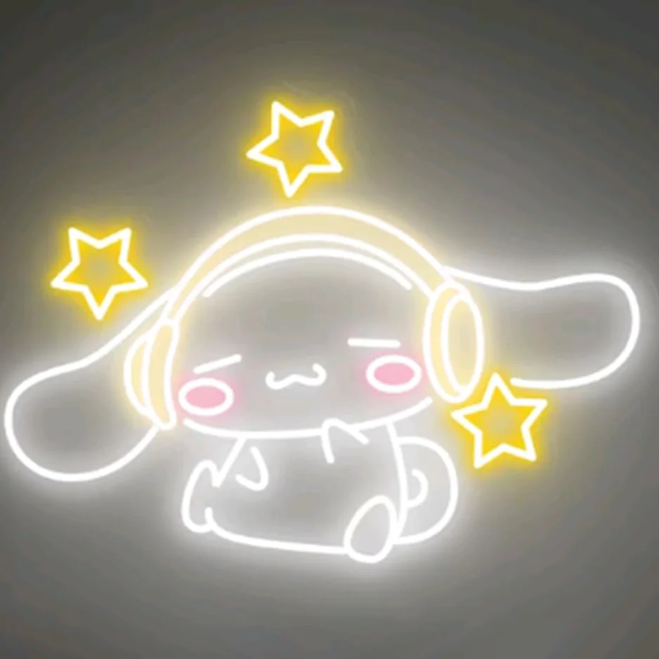 Cinnamoroll Headphones Neon Si - مراجعة Gaming Accessories Decor وسعره