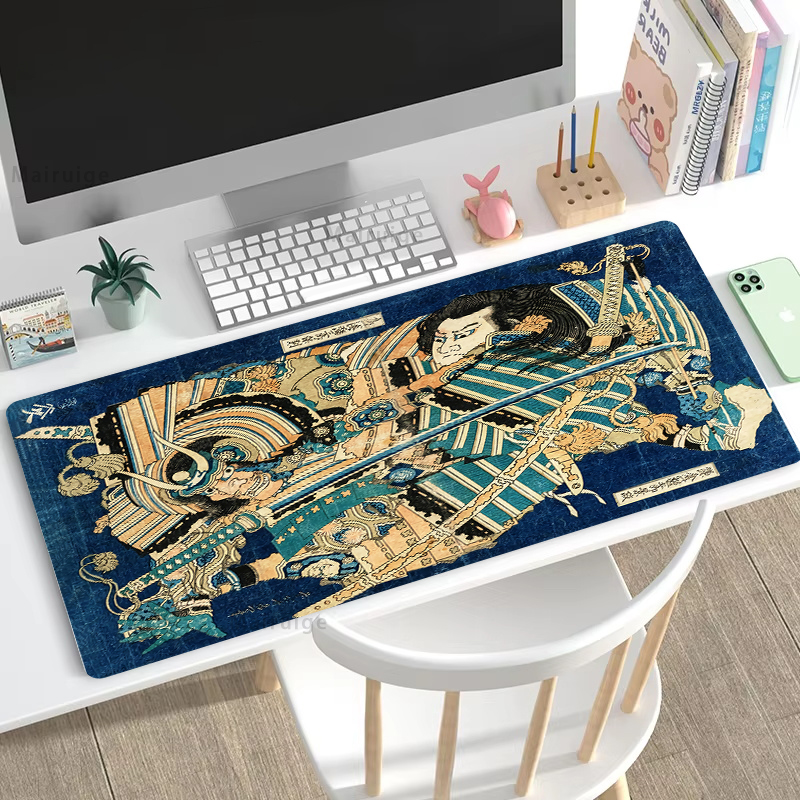 Large Mouse Pad Japanese Stree - مراجعة Gaming Accessories Pc Setup وسعره