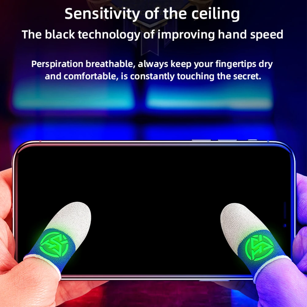 1Pair Fingertips Cover For PUB - مراجعة Gaming Accessories For Your Phone وسعره