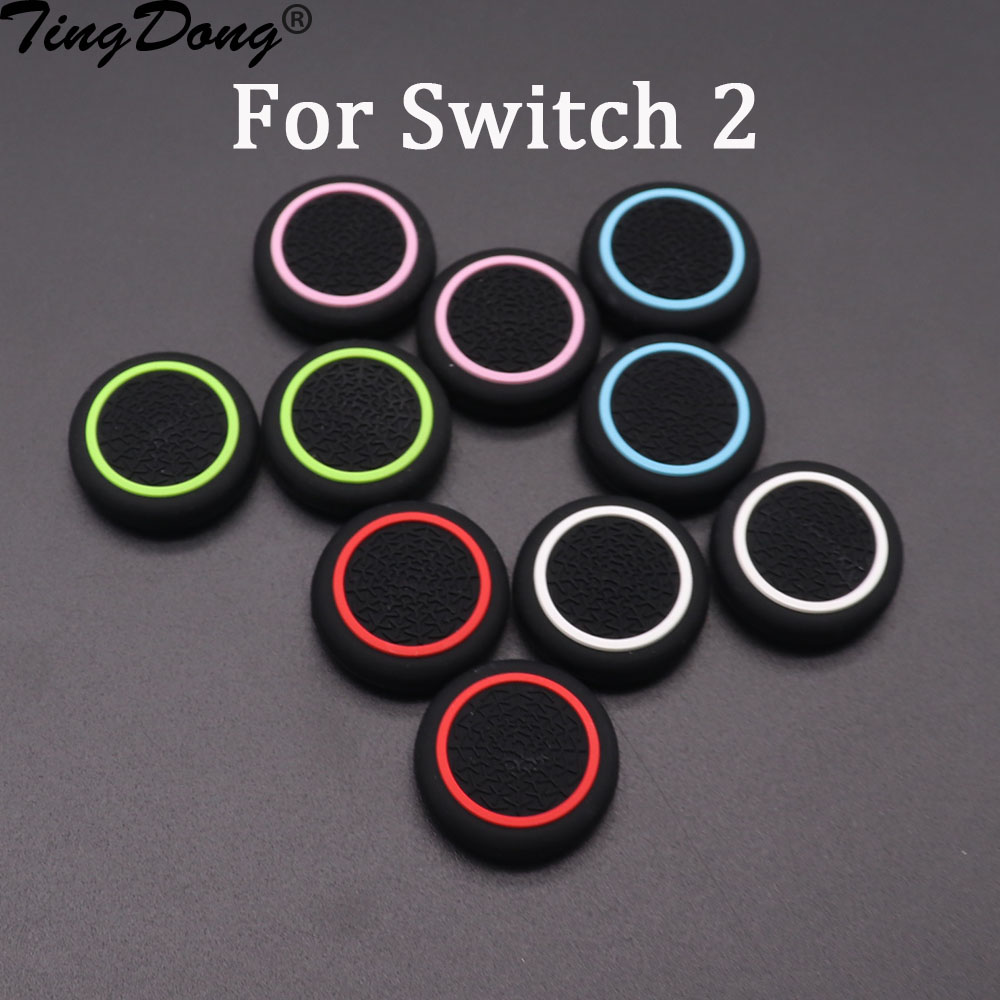 2/10PCS ThumbSticks Grips for  - مراجعة Japanese Gaming Accessories وسعره