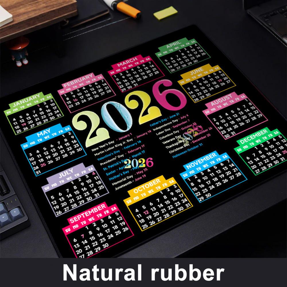 2026 Calendar Mouse Pad Waterp - مراجعة Gaming Home Accessories وسعره