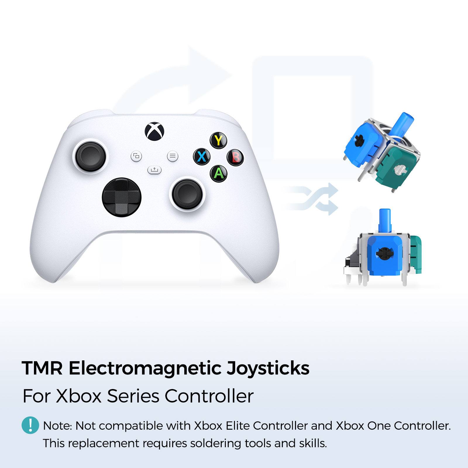 AKNES TMR Electromagnetic Joys - مراجعة Gaming Setup Accessories Xbox وسعره