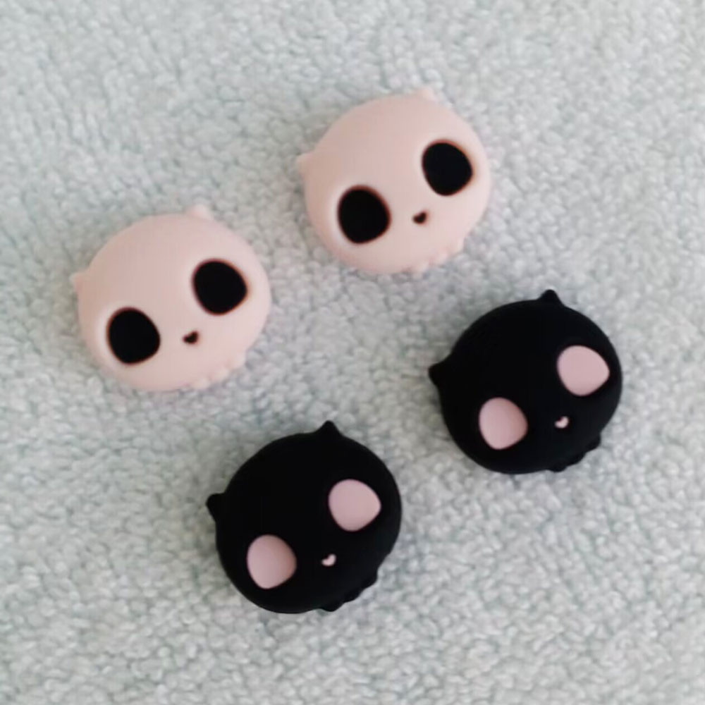 4pcs/lot Silicone Thumb Stick  - مراجعة Gaming Accessories Nintendo وسعره