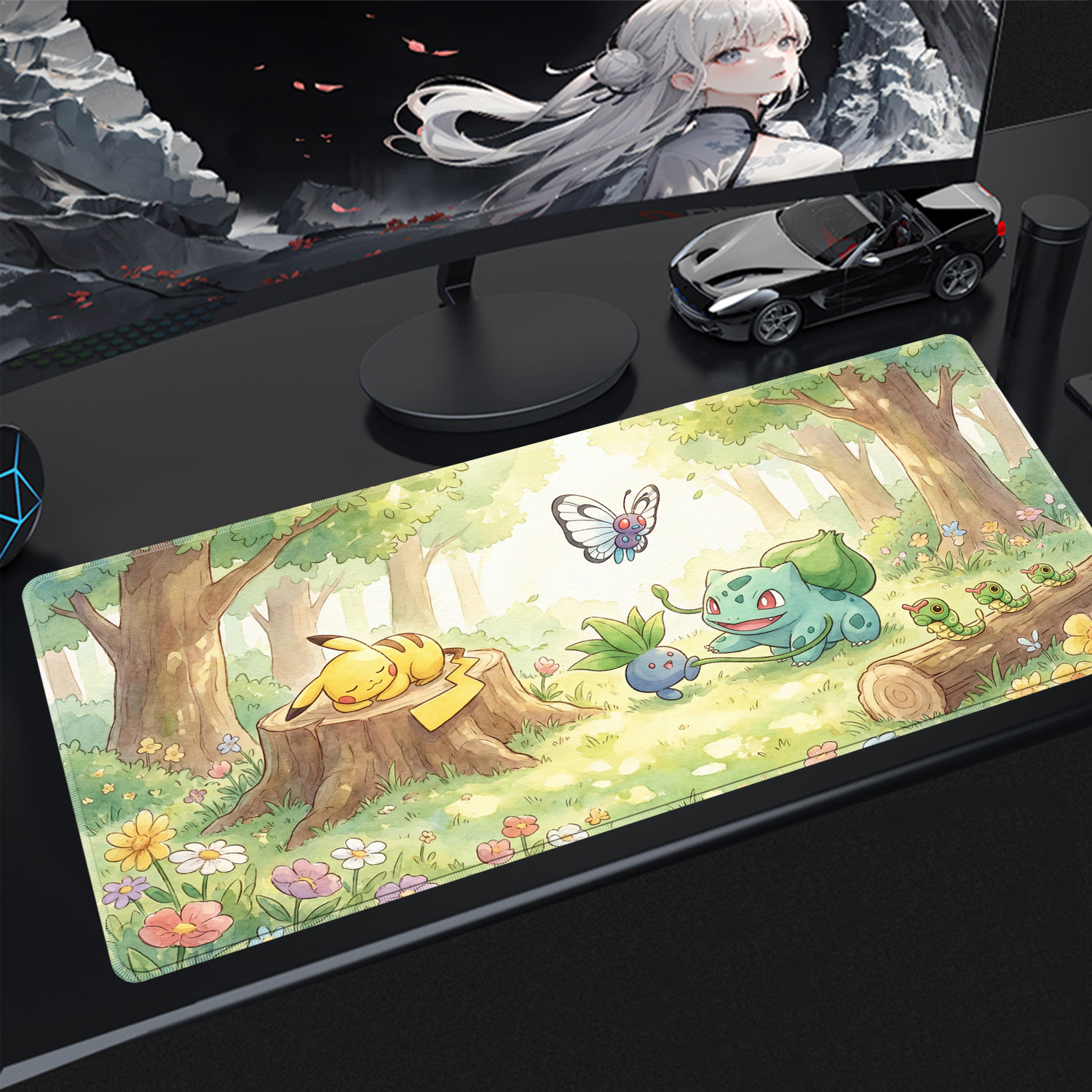 Kawaii Mouse Pad Gaming PC Acc - مراجعة Gaming Home Accessories وسعره