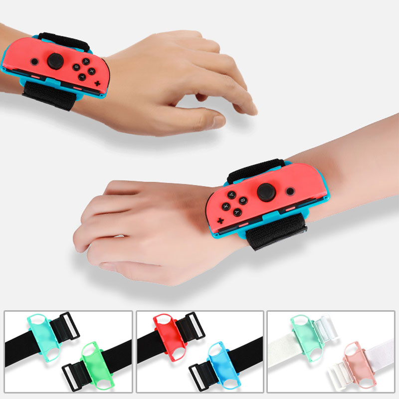 1 Pair Adjustable Elastic Wris - مراجعة Gaming Accessories Nintendo وسعره