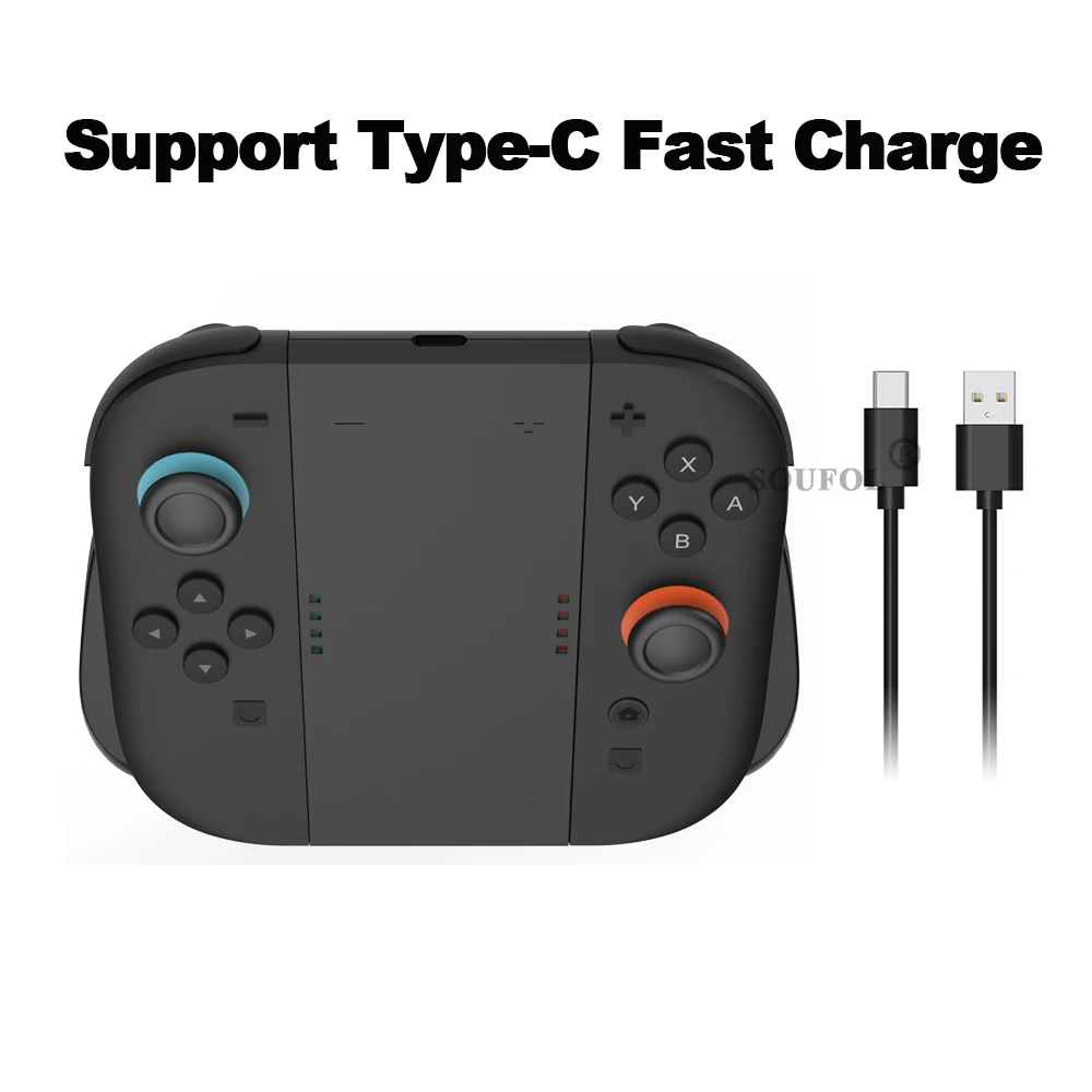 2025 New Charging Grip for NS  - مراجعة Gaming Accessories Nintendo وسعره