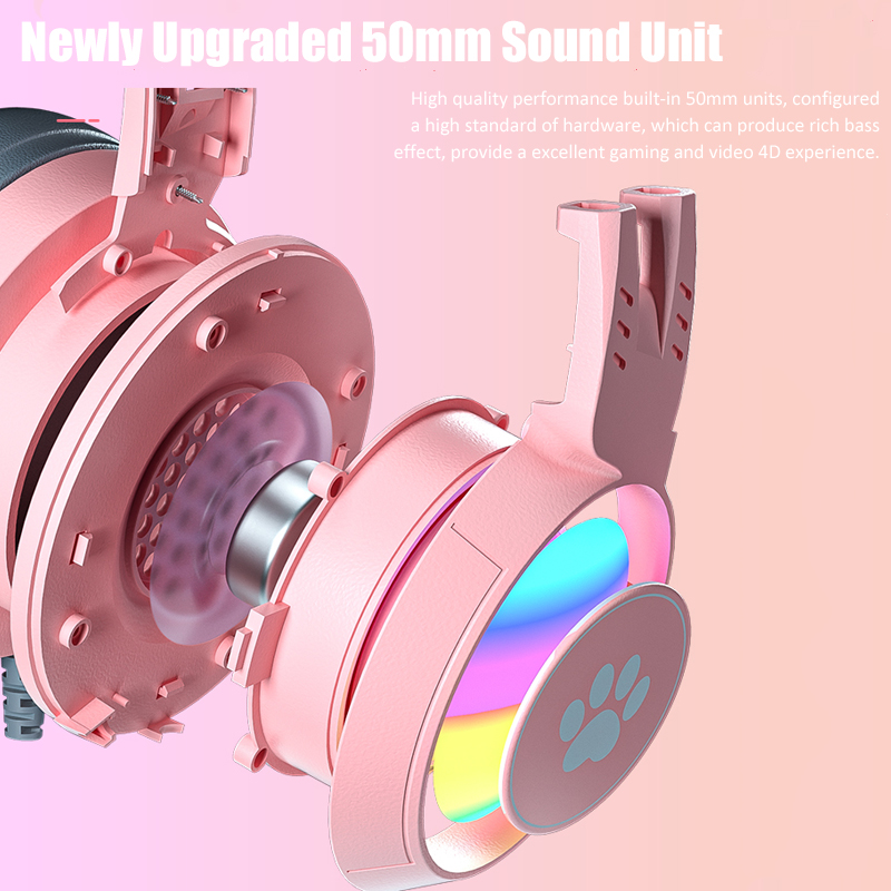 Cute Cat Ear Gaming Headphones - مراجعة Gaming Setup Accessories Xbox وسعره