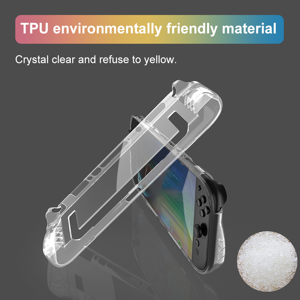 1/2/3Pcs Transparent TPU Case  - مراجعة Gaming Accessories Nintendo وسعره